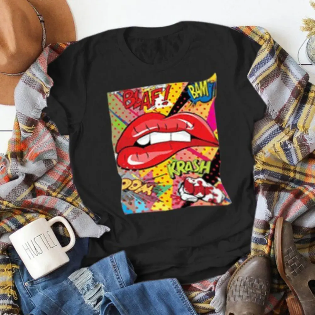 

Chucks And Pearls Tshirt 2021 Prime Women Long Sleeve Kamala V Neck Loom Breathable Plus Size T-shirt, Picture showed