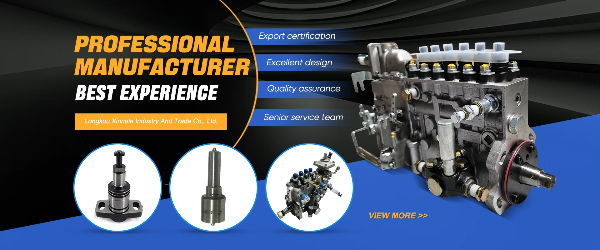 Longkou Xinnale Industry And Trade Co., Ltd. Fuel injection pump