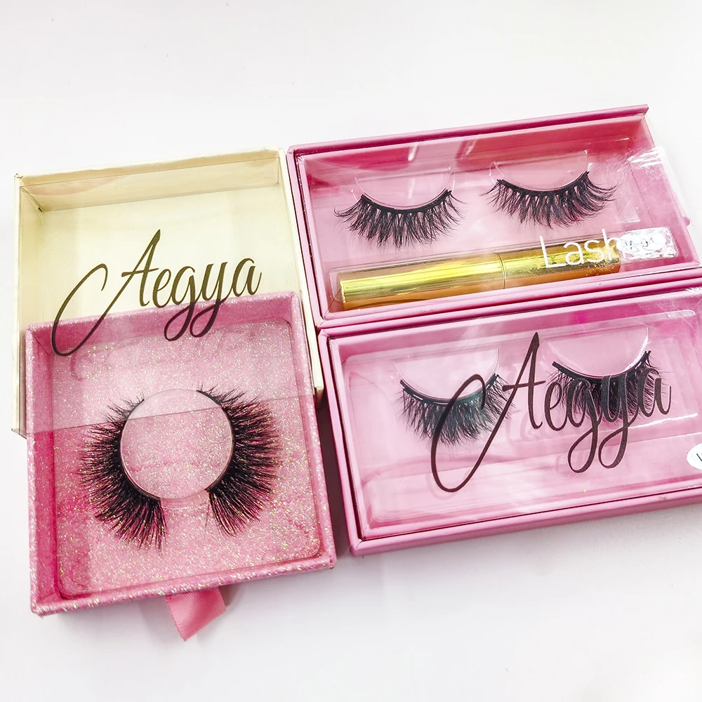 

Most Best Selling Wholesale 3d Mink Eyelash With Makeup Packaging Box Pink Eyelash Boxes