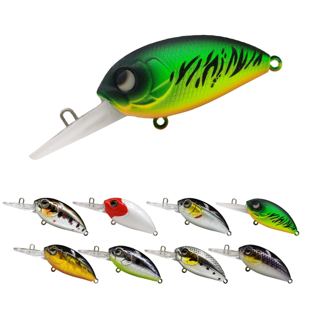 

sharkman 36mm 4.8g fishing tackle bait artificial bait for fishing free fishing bait samples, 8 colors