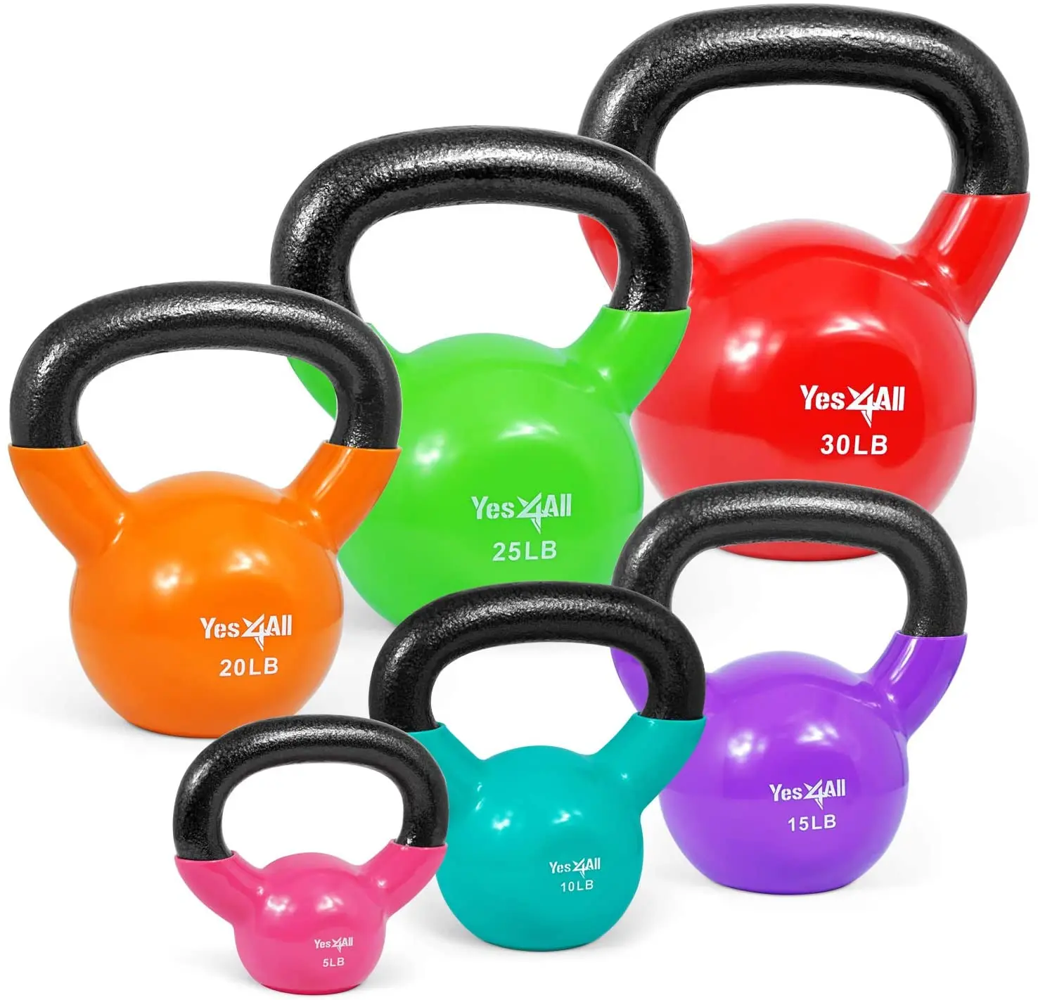 

Power systems free 2kg weight professional grade weightlifting soft kettle bell swing 2kg, Black