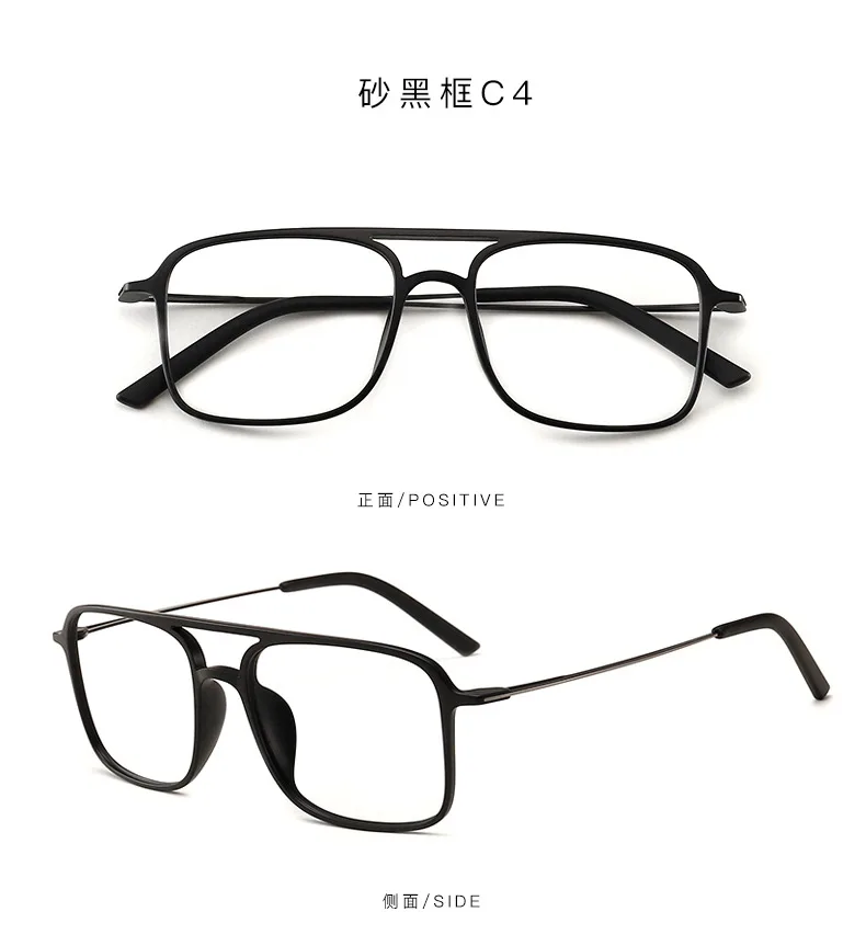2020 New Arrivals Vintage Square Men Eyeglasses Spectacle Frames Ultem ...