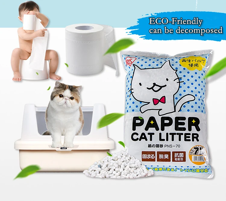 Cat Litter Manufacturers Natural Ecofriendly Bulk Paper Cat Litter Pellets For Wholesale Buy