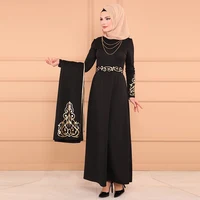 

(Excluding coat)Latest design muslim dress abaya dresses