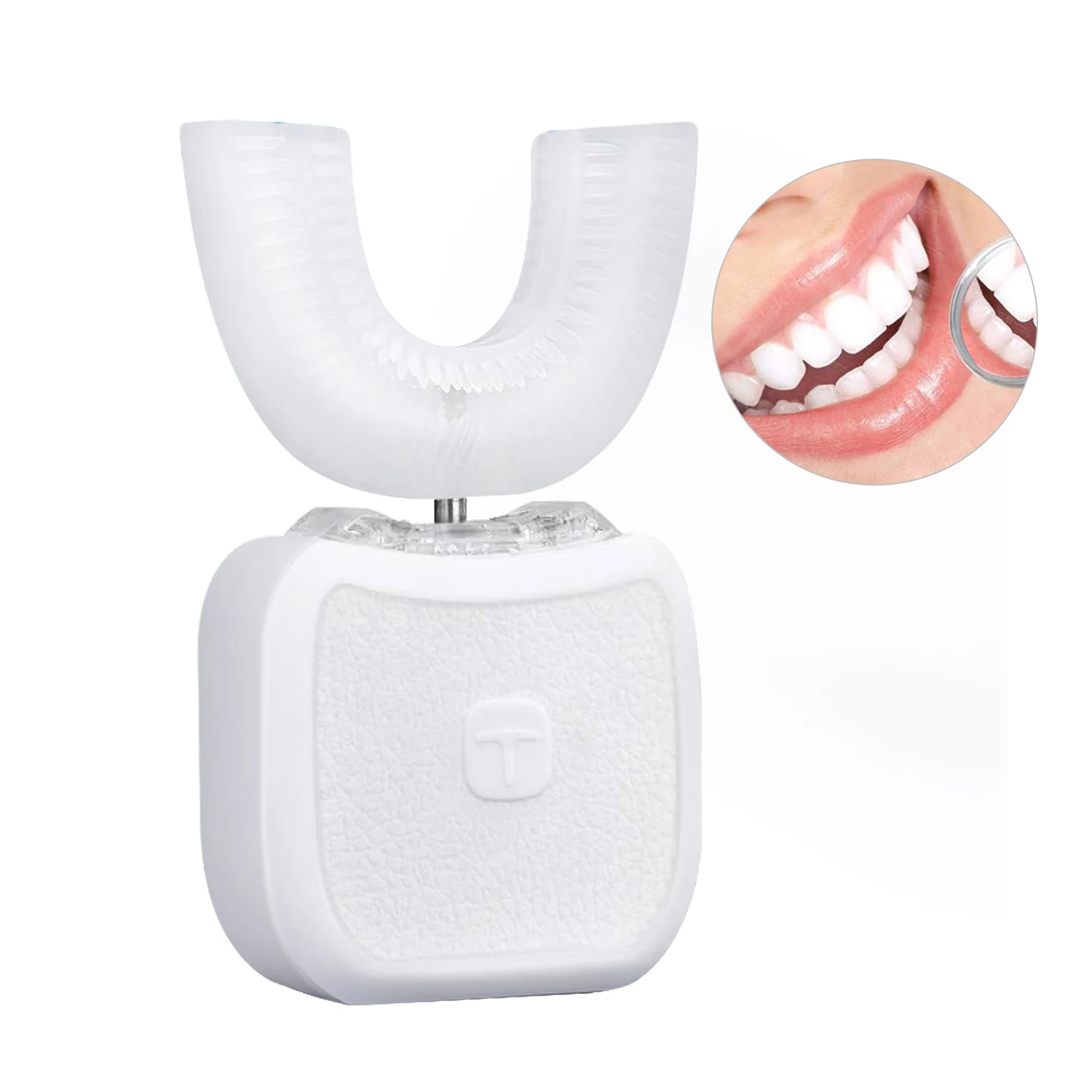 

Electric brush teeth Natural Organic Peroxide Gel Professional Dental Whitener, White