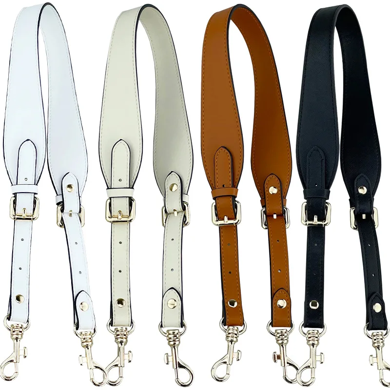 

Meetee B-S1123 Preferred Cowhide Adjustable Shoulder Crossbody Wide Strap Bag Accessories, 8 colors