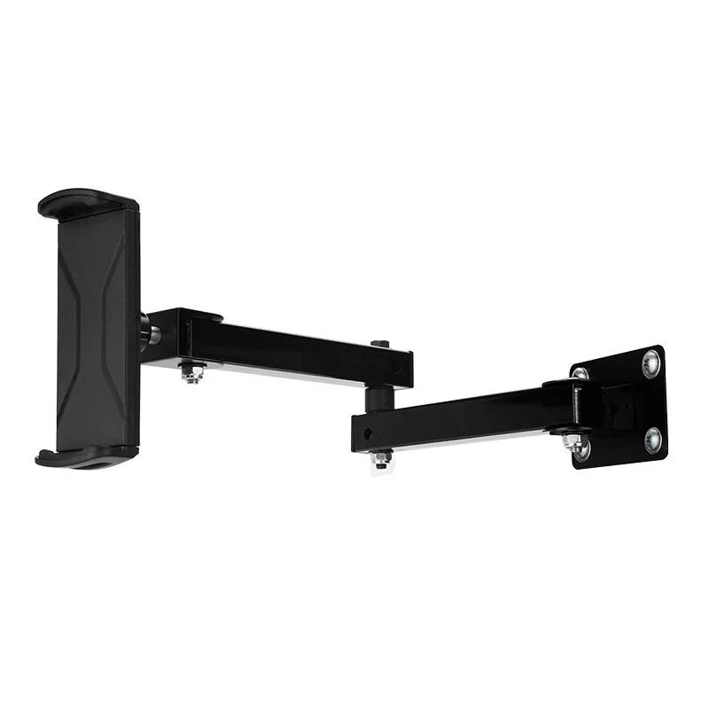 

Wall mount 360 degree rotation tablet stand for phone aluminium alloy foldable wall mount tablet stand with flexible arm