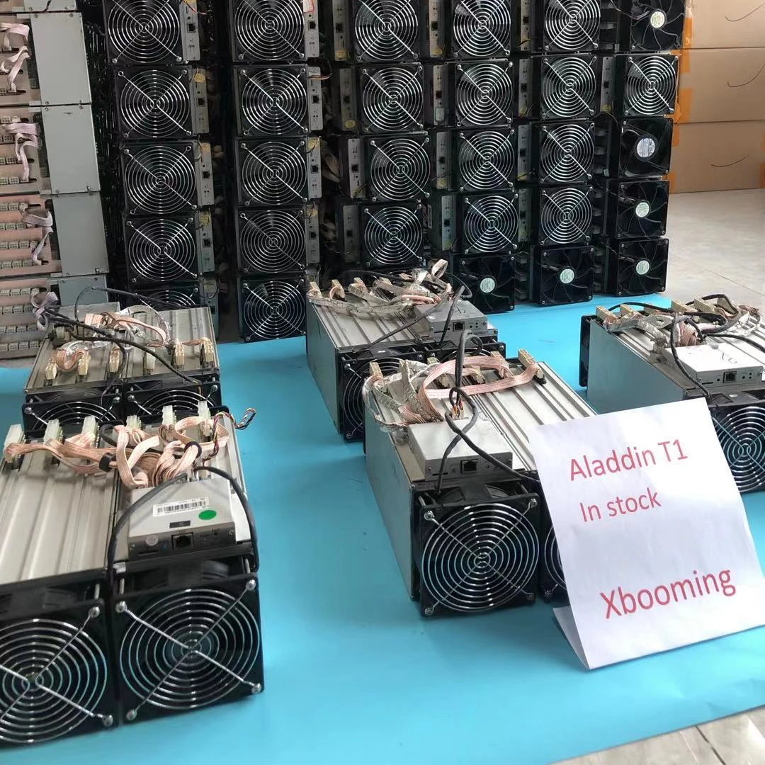 

Aladin T1 32T Hashrate with power consumption 1480W SHA256 Algorithm T1 ALADIN cheapest price asic miner miner