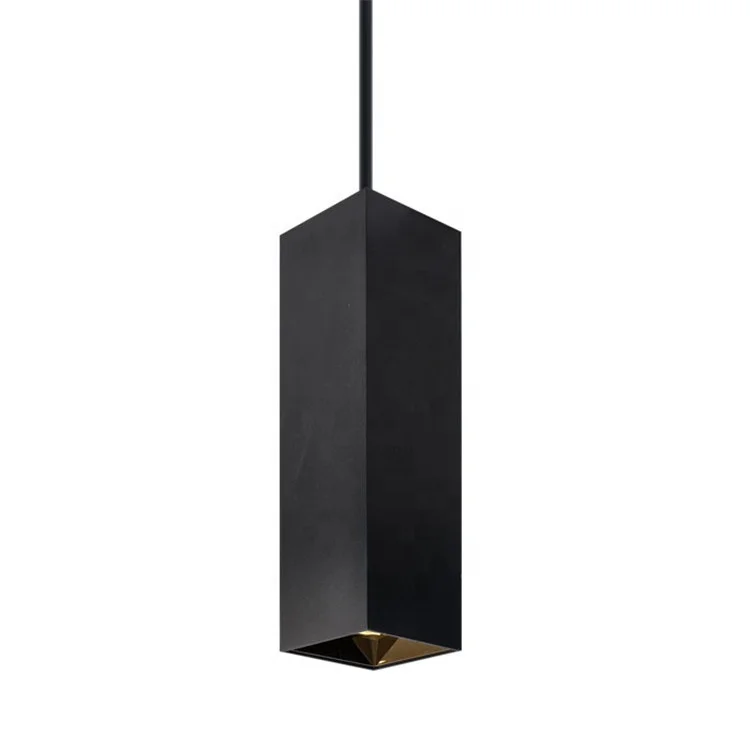 Factory price 8W 12W 15W 20W 25W 30W black kitchen ceiling pendant hanging modern contemporary pendent light
