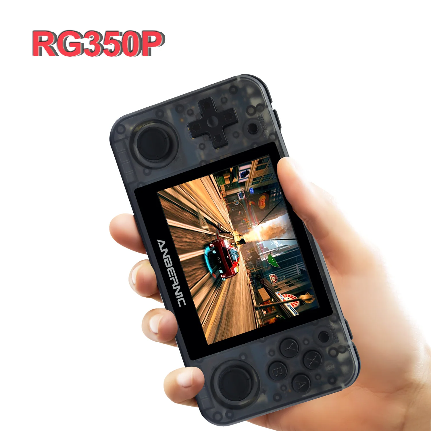 

ANBERNIC RG350P 3.5" IPS Screen Portable Video Black Game Console Free Games Download