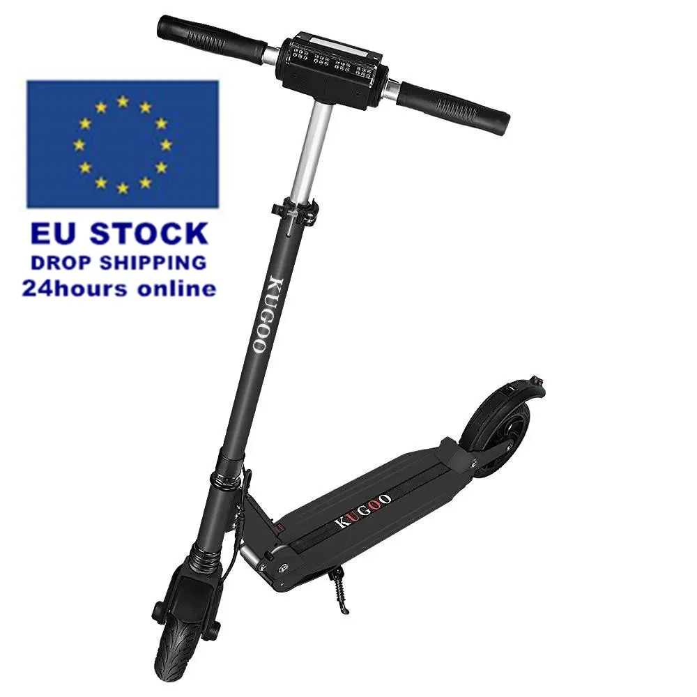 

EU stock Kugoo S1 E-scooter Folding 30km - 350W Motor LCD 8inch lithium battery Electric Scooter