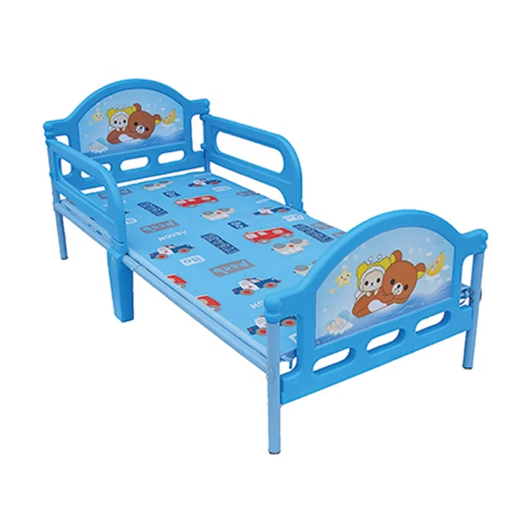 Babyland Top Quality Children Bed 78x160 Iron Kids Bed Steel Kids Bed