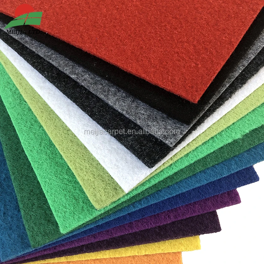 Non Woven Needle Punch Carpet For Exhibition Hotel Commercial Use Buy