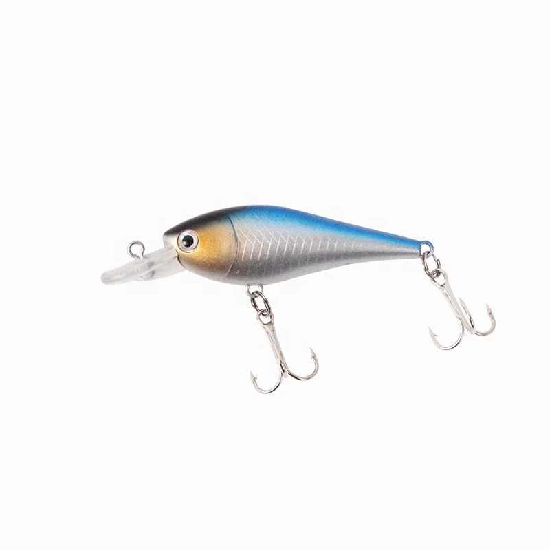 

Factory Directly Sell 6.6cm 3.5g Floating Water Minnow Fishing Lure Built-In Sound Bead With Treble Hook Artificial Hard Bait, 7 colors