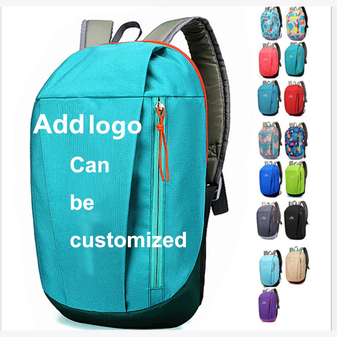 

2022 New Style waterproof backpack recycled material casual backpack bag daily backpack, Lace blue/sky blue/black/gray/green/pink/khaki/purple/red