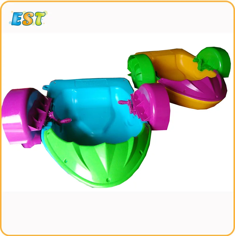 

Factory sale hot children kids paddle boat inflatable pedal boat for swimming pool, Random