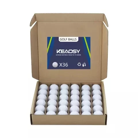 

2 Layers surlyn golf ball set with 36pcs balls in white color golf course