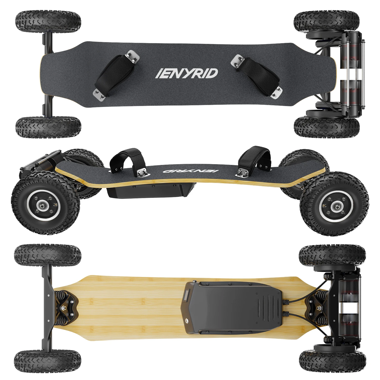 

New arrival!!! Off Road with Remote Control electric mountainboard Dual Motor Each 1650W*2 skateboard USA warehouse