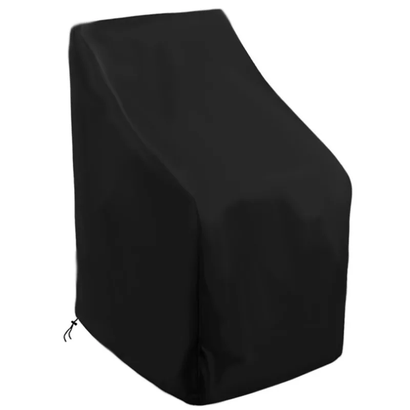 Outdoor Polyester with UV Coating Dustproof Chair Cover Waterproof Patio Chair Chap Covers