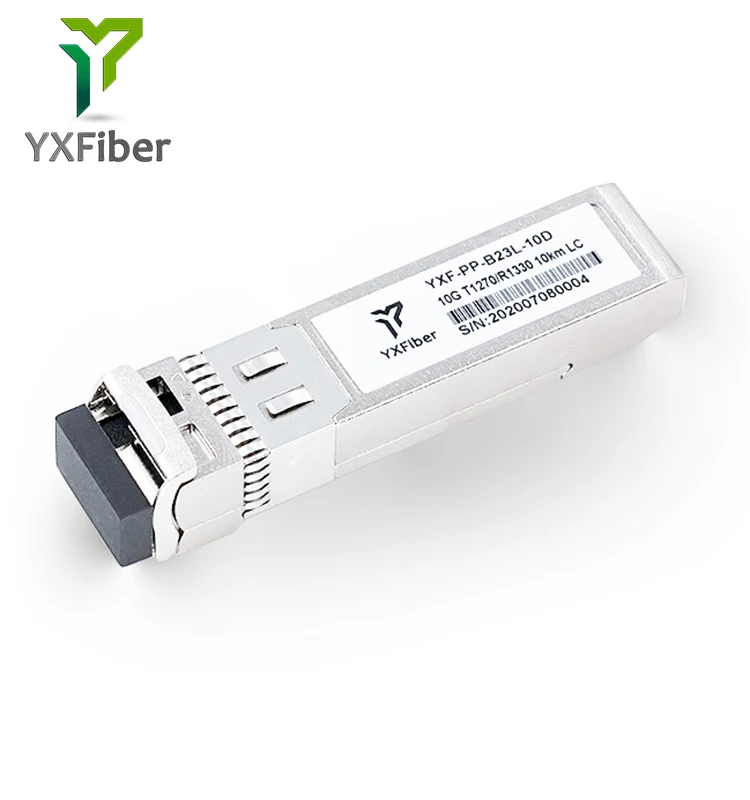 Sfp + 10g 1330nm 1270nm Simplex Smf โมดูลออปติคอล10km Lc Ddm โหมดตัวรับ ...