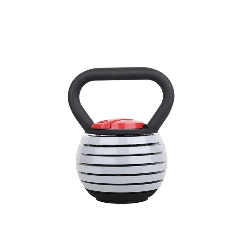 

Steel ABS New Design Competition Fitness Equipment Bodybuilding Home Gym Custom Made Logo Adjustable Kettlebell, Silver,black,customized