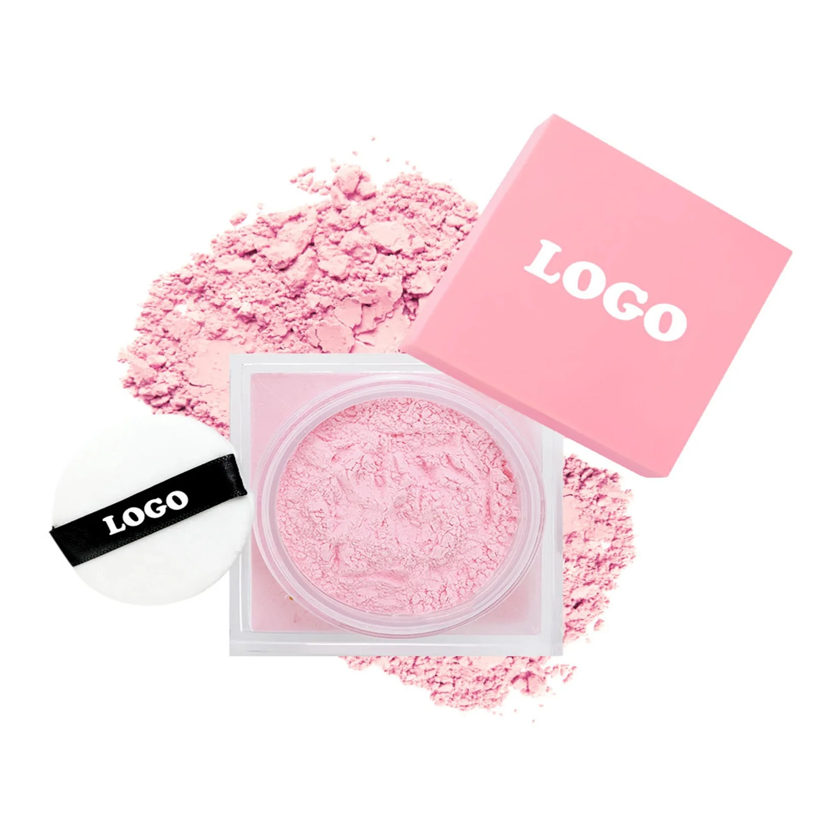 Make Your Own Brand Cosmetics Private Label Face Makeup Translucent Setting Loose Powder