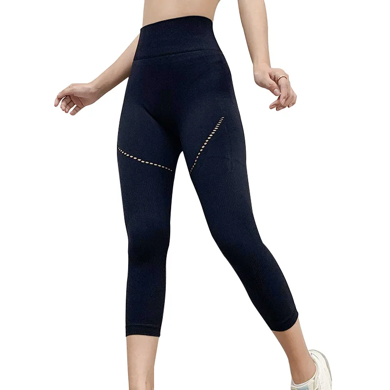 

Hot style Stretch Yoga Pants Wear slimming running quick dry fitness pants, 5color
