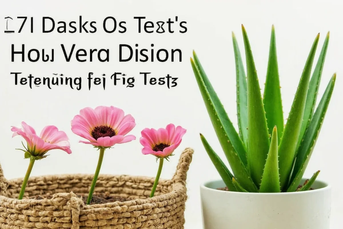 does the aloe vera plant flower