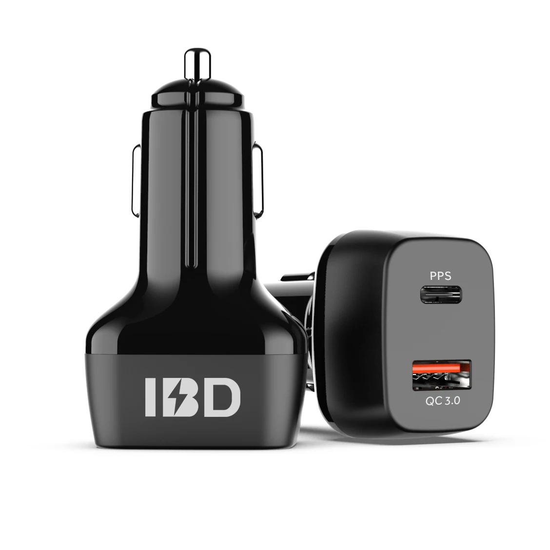 

IBD PD 30W charger car fast charger for iphone 13, Black oem