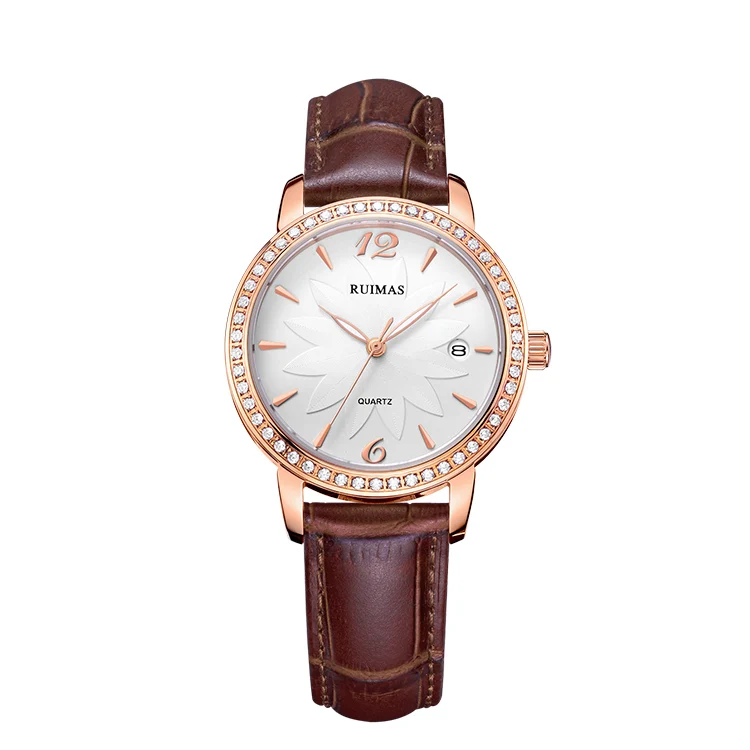 

Waterproof Alloy Elegance Quartz Women Watches 2021 Diamante Watch Wa For Women Gift