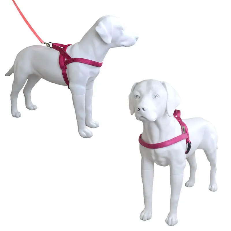 

Amazon pet supplies In stock wholesale Quick set pet's chest-back Reflective medium large dog dog leash