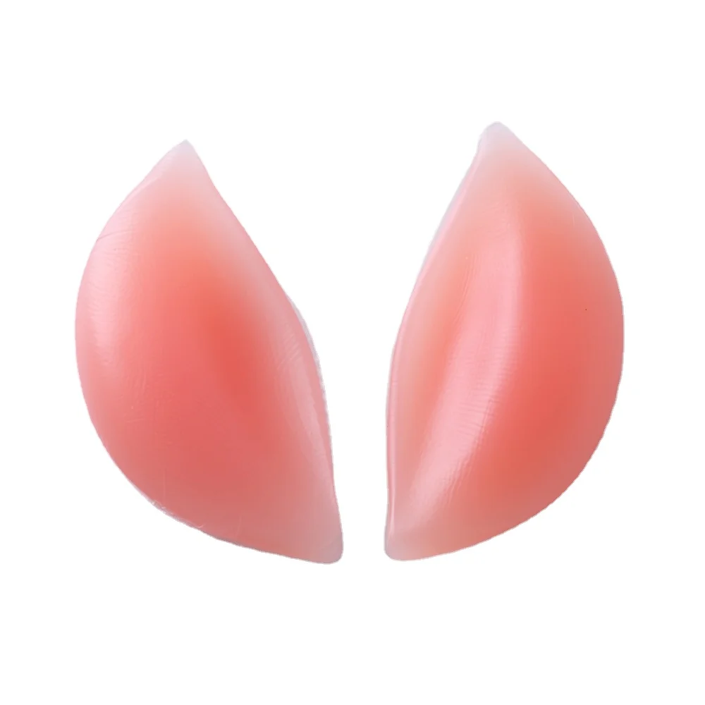 

Nicer Swimwear Bust Enhancers Silicone Padded Bra Insert Cup, As pictures show