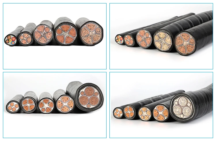 standard heat resistant flexible 4 core power cable - ANKUX.COM