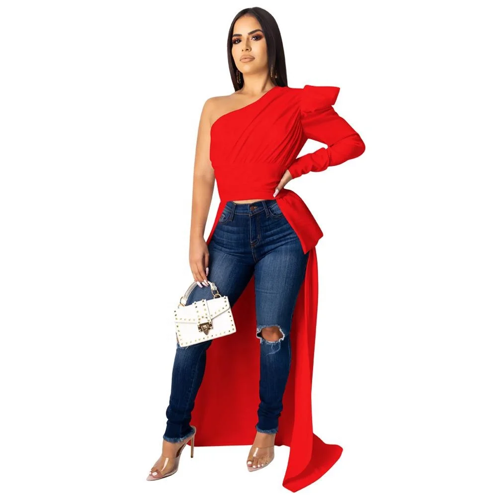 

B62192A Summer hot style pleated solid color women dress