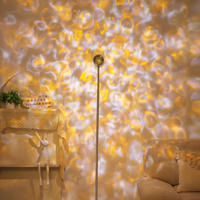 Hot Sale 360 Degree rotation Crescent Sunset Atmosphere Projection Led Night Light For Living Room Party KTV