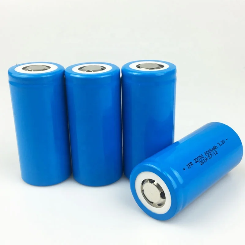 Lifepo4 Batterie 32650 3.2v 6000mah Battery 3c Ifr32700 32700 Cell ...