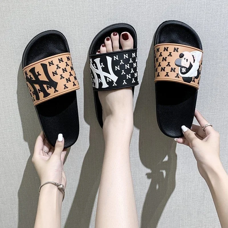 

Wholesale designer slippers women famous brands High quality summer slippers for women, Customized color