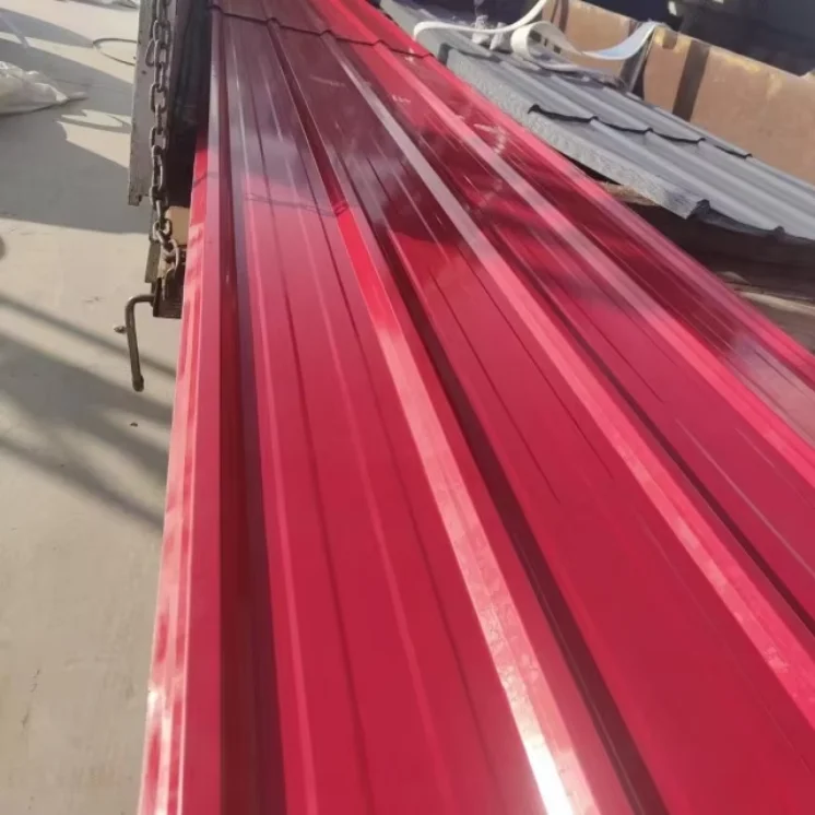 Color Coated Zinc Galvanized Metal Roofing Corrugated Steel Sheet 0.6mm