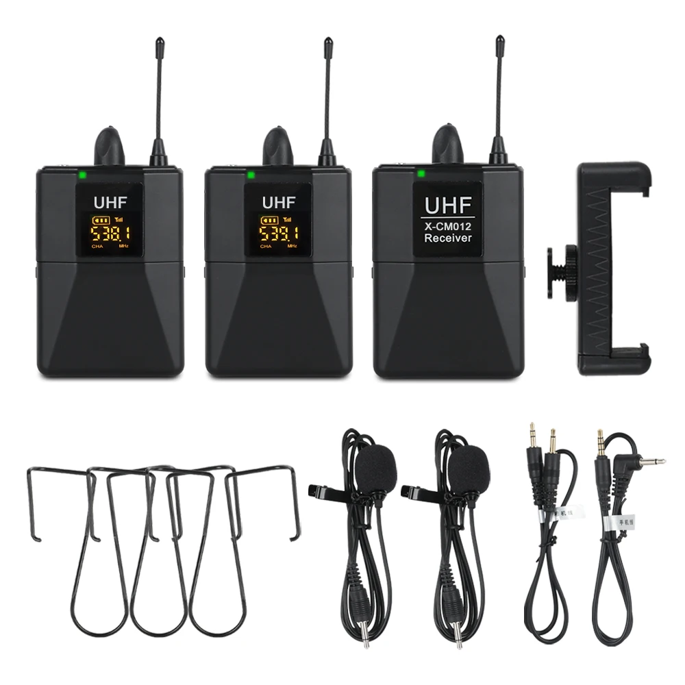 

Professional Lavalier Microphone for Recording and Interviews