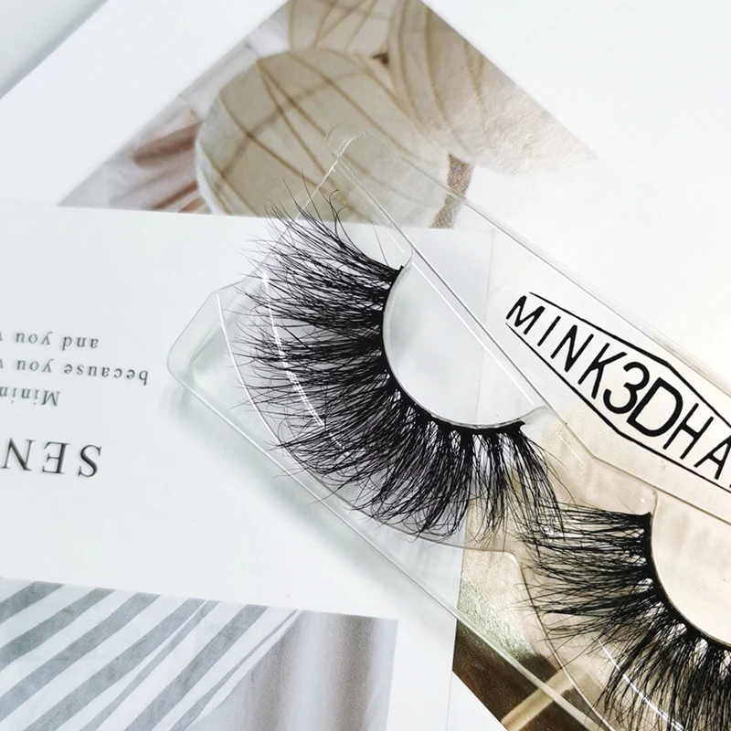 

Wholesale Private Label Faux Mink Lashes 25mm High Quality Hot Sale Natural Long Black 25mm Full Strip Lashes Bulk