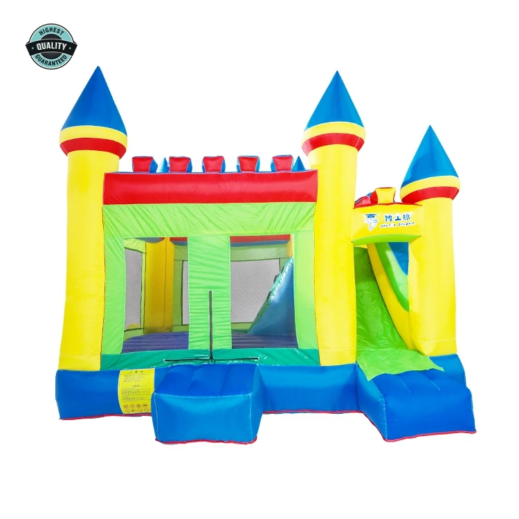 

NEW TIME pvc custom kids moonwalk large soccer jumper wholesale inflatable playground princess bouncy castle, As our patent color or as your pantone