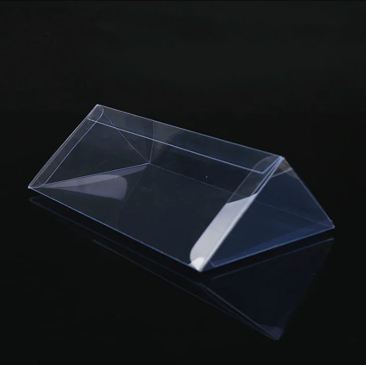 
Clear square PVC Birthday Gift Box Wedding Favor With Hook Transparent Chocolate Candy Eyelash Boxes 
