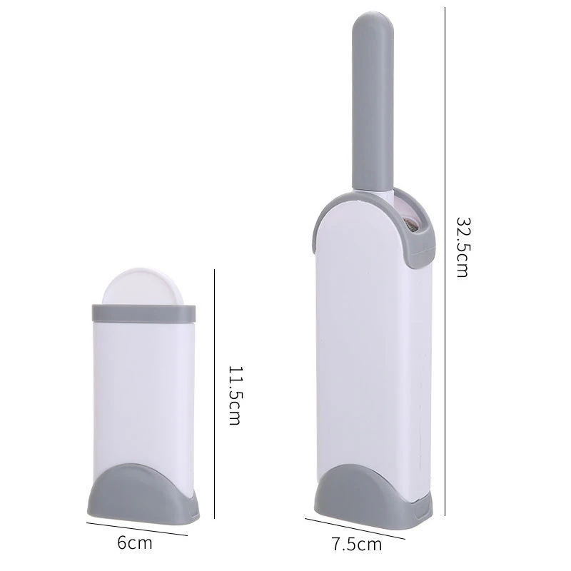 

Hot Sale Electrostatic Double Sided Pet Hair Remover Lint Brush Set With Self-Cleaning Base, Primary