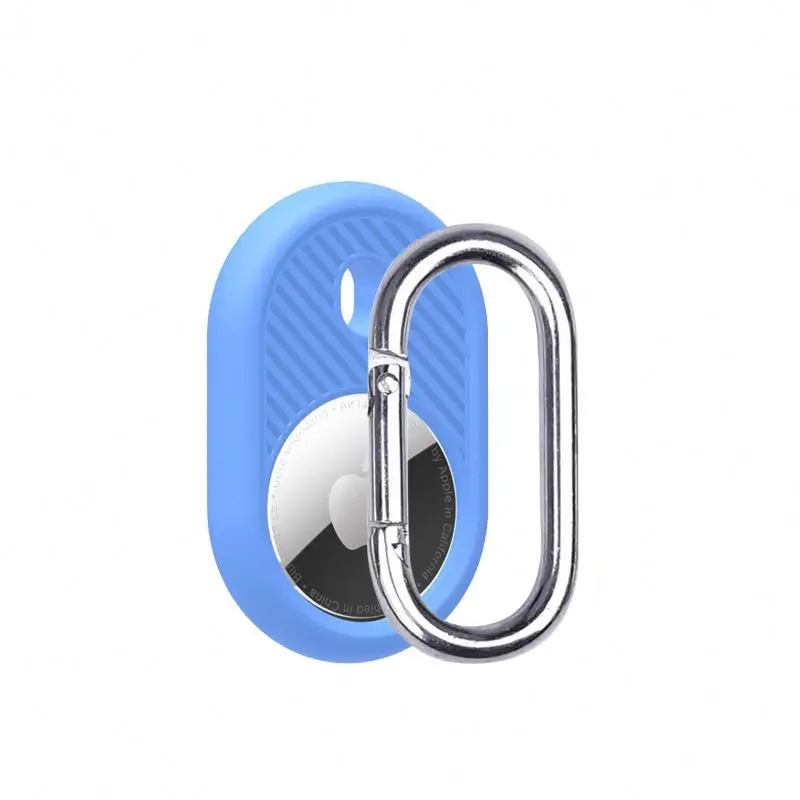 

Whole Sale Popular airtag orange silicon loop mini airtags silicone case for app tracker