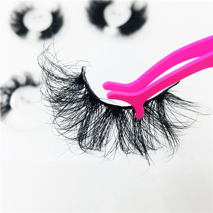 

New Design Custom Eyelash Packaging Set 3d Mink False Eye Lashes Own Brand 25mm Wholesale Mink Eyelashes Vendor