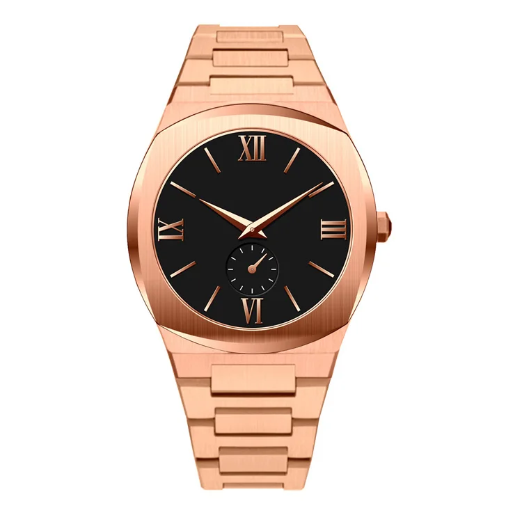

OEM Customizable logo Stainless Steel Mens Luxury Wrist Watch Wristwatches Women
