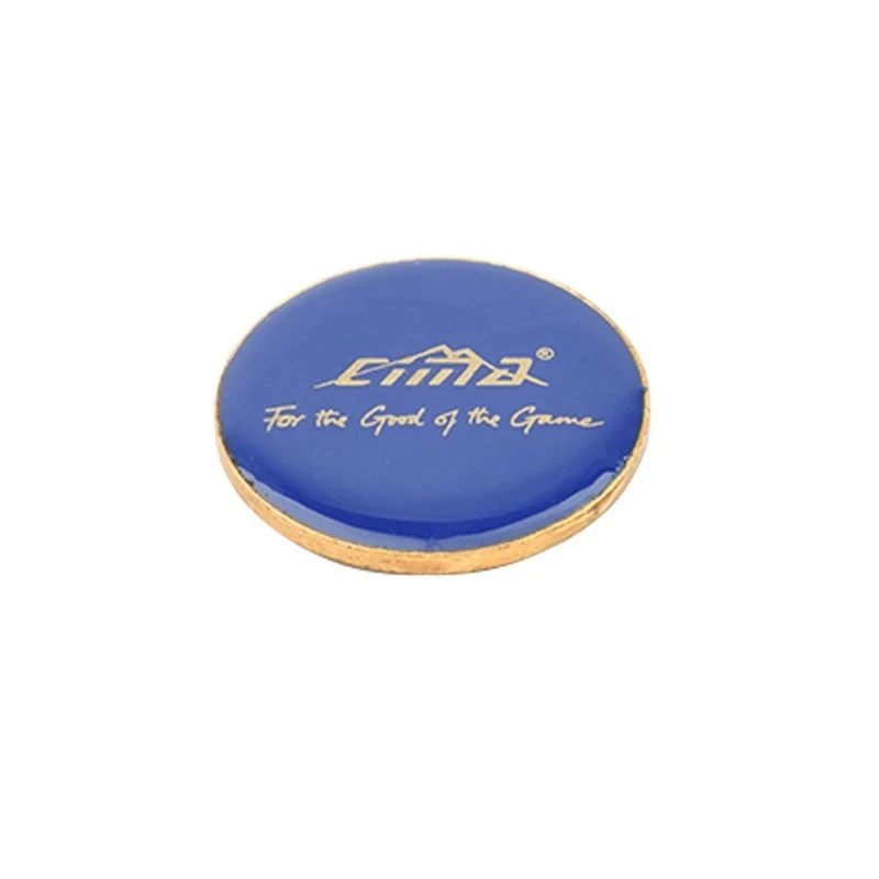 

Wholesale custom made double-sided referee coin custom logo double-sided football referee coin machine football training, Blue