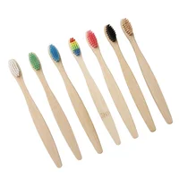 

100% Biodegradable eco-friendly travel wooden children bamboo toothbrush