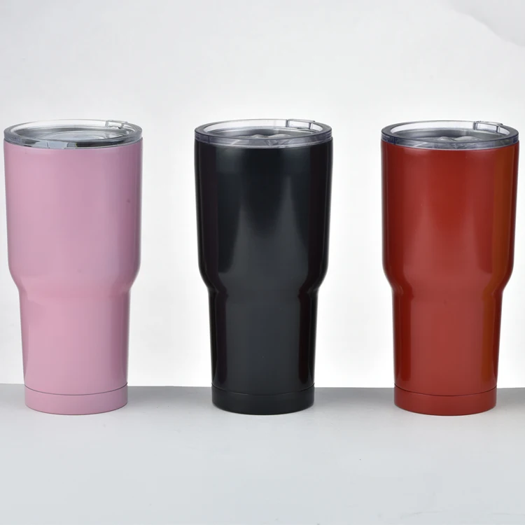 

30oz Wide Mouth Stainless Steel Vacuum Travel Coffee Cups Custom Double Wall Insulated Beer Tumbler