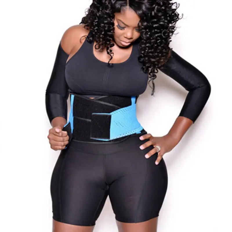 
fajas para ejersicios High Elastic Underbust Latex Cincher Slim Neoprene Sweat Waist Trainer Corset Trimmer 